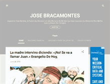 Tablet Screenshot of josebracamontes.com